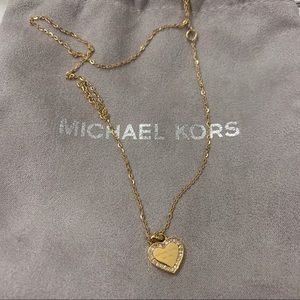 Michae Kors Heart Pendant Necklace